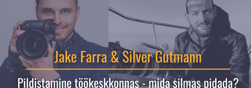 Jake Farra ja Silver Gutmann - pildistamine töökeskkonnas