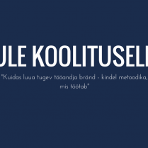 Kutse tööandja brändi loomise koolitusele